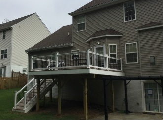 Deck resurfacing project