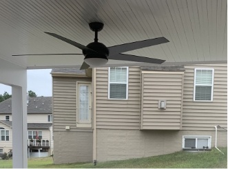 Trex RainEscape under-deck drainage system